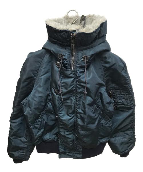 ALPHA（アルファ）ALPHA (アルファ) N-2Bジャケット ネイビー サイズ:Mの古着・服飾アイテム