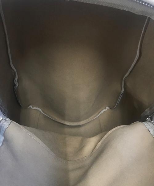 GAVAZZENI（ガヴァッツェーニ）gavazzeni (ガヴァッツェーニ) レザーリュック ベージュの古着・服飾アイテム