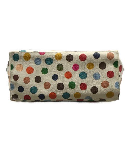 TORY BURCH（トリーバーチ）TORY BURCH (トリーバーチ) 2WAYショルダーバッグ ホワイト×マルチカラーの古着・服飾アイテム