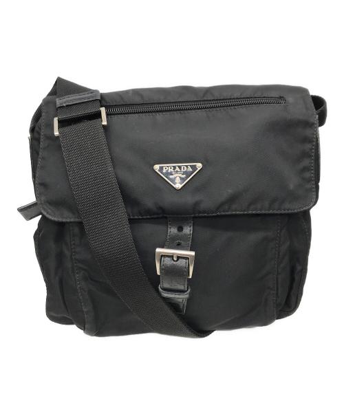 PRADA（プラダ）PRADA (プラダ) ショルダーバッグ ブラックの古着・服飾アイテム