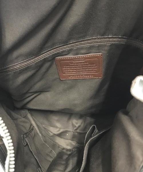 COACH（コーチ）COACH (コーチ) ショルダーバッグ グレー×ブラックの古着・服飾アイテム