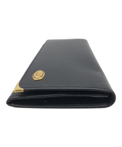 dunhill（ダンヒル）dunhill (ダンヒル) 長財布 ブラックの古着・服飾アイテム