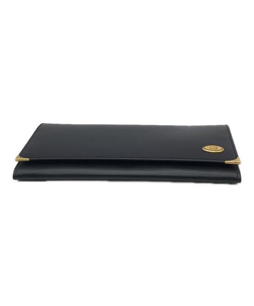 dunhill（ダンヒル）dunhill (ダンヒル) 長財布 ブラックの古着・服飾アイテム