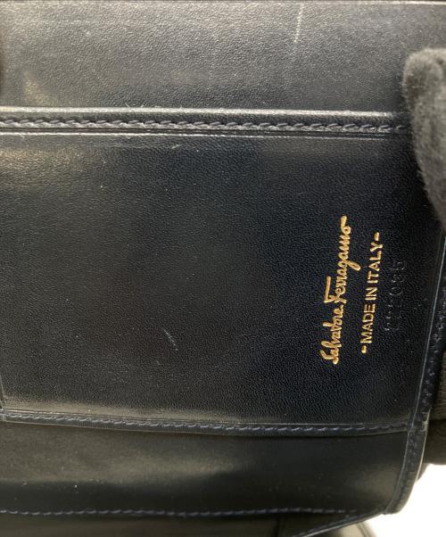 Salvatore Ferragamo（サルヴァトーレ フェラガモ）Salvatore Ferragamo (サルヴァトーレ フェラガモ) 長財布 ブラックの古着・服飾アイテム