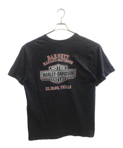 HARLEY-DAVIDSON（ハーレーダビッドソン）HARLEY-DAVIDSON (ハーレーダビッドソン) 半袖カットソー ブラック サイズ:XLの古着・服飾アイテム
