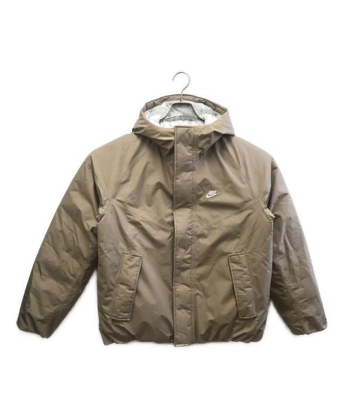 NIKE（ナイキ）NIKE (ナイキ) ダウンジャケット ベージュ サイズ:Mの古着・服飾アイテム
