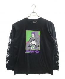 交響詩篇エウレカセブン×mxmxm（コウキョウシヘンエウレカセブン×マジカルモッシュミスフィッツ）の古着「長袖カットソー」｜ブラック