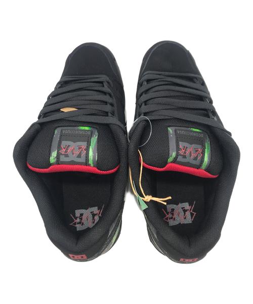 DC SHOE（ディーシーシュー）DC SHOE (ディーシーシュ) ローカットスニーカー ブラック サイズ:28の古着・服飾アイテム