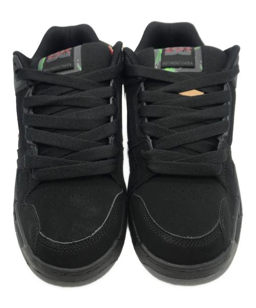 DC SHOE（ディーシーシュー）DC SHOE (ディーシーシュ) ローカットスニーカー ブラック サイズ:28の古着・服飾アイテム