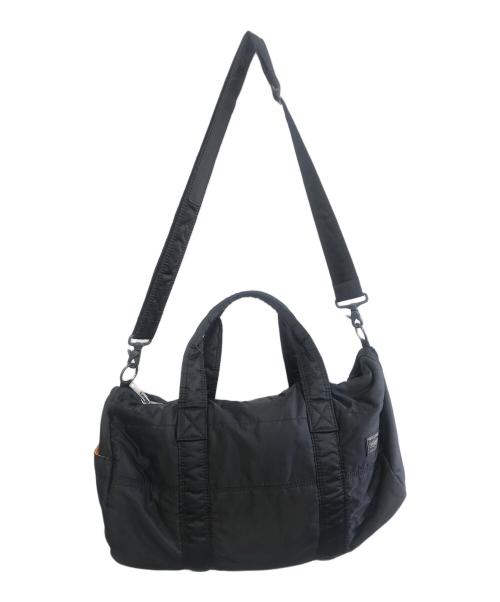 PORTER（ポーター）PORTER (ポーター) ボストンバッグ ブラックの古着・服飾アイテム