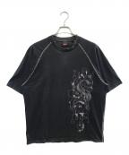 SUPREME×Coogiシュプリーム×クージー）の古着「半袖カットソー」｜ブラック