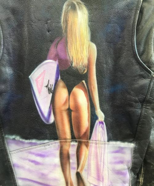 L.A.ROXX（L.A.ROXX）L.A.ROXX (L.A.ROXX) シングルライダースジャケット ブラック サイズ:不明の古着・服飾アイテム