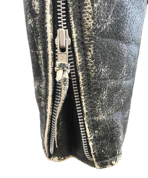 L.A.ROXX（L.A.ROXX）L.A.ROXX (L.A.ROXX) シングルライダースジャケット ブラック サイズ:不明の古着・服飾アイテム