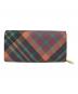 Vivienne Westwood (ヴィヴィアンウエストウッド) 長財布 グリーン×ワインレッド：7000円