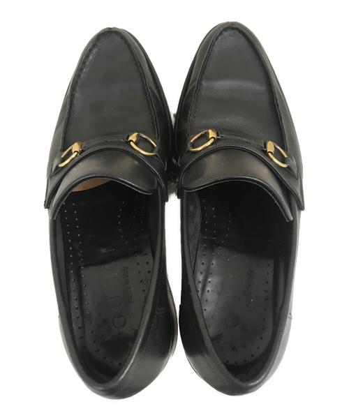 GUCCI（グッチ）GUCCI (グッチ) ビットローファー ブラック サイズ:39Ｅの古着・服飾アイテム