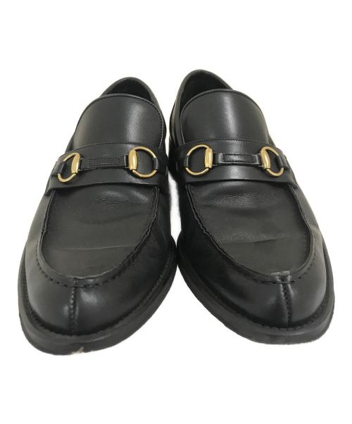 GUCCI（グッチ）GUCCI (グッチ) ビットローファー ブラック サイズ:39Ｅの古着・服飾アイテム