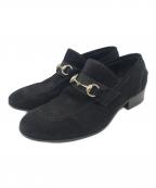 GUCCIグッチ）の古着「ビットローファー」｜ブラック