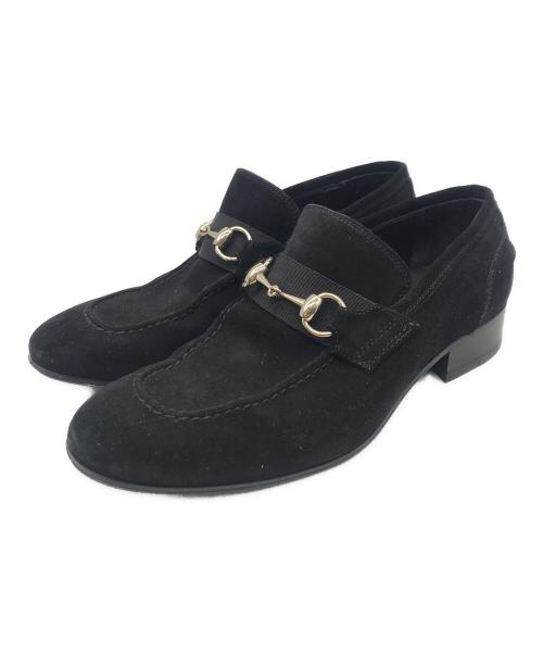 GUCCI（グッチ）GUCCI (グッチ) ビットローファー ブラック サイズ:39Ｅの古着・服飾アイテム