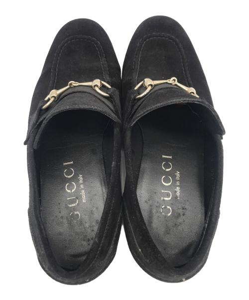 GUCCI（グッチ）GUCCI (グッチ) ビットローファー ブラック サイズ:39Ｅの古着・服飾アイテム