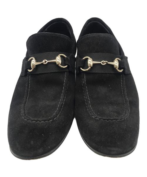GUCCI（グッチ）GUCCI (グッチ) ビットローファー ブラック サイズ:39Ｅの古着・服飾アイテム