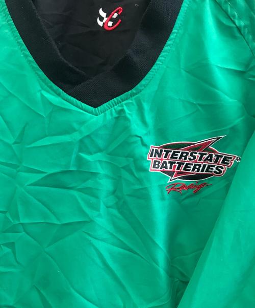 CHASE（チェイス）CHASE (チェイス) リバーシブルレーシングジャケット グリーン×ブラック サイズ:Mの古着・服飾アイテム