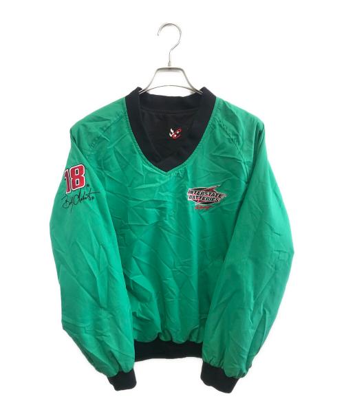 CHASE（チェイス）CHASE (チェイス) リバーシブルレーシングジャケット グリーン×ブラック サイズ:Mの古着・服飾アイテム