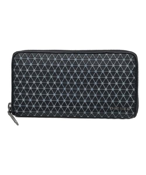DIESEL（ディーゼル）DIESEL (ディーゼル) 長財布 ブラックの古着・服飾アイテム