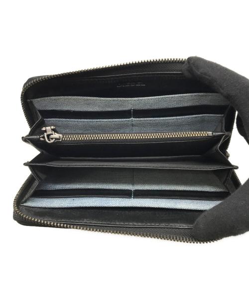 DIESEL（ディーゼル）DIESEL (ディーゼル) 長財布 ブラックの古着・服飾アイテム