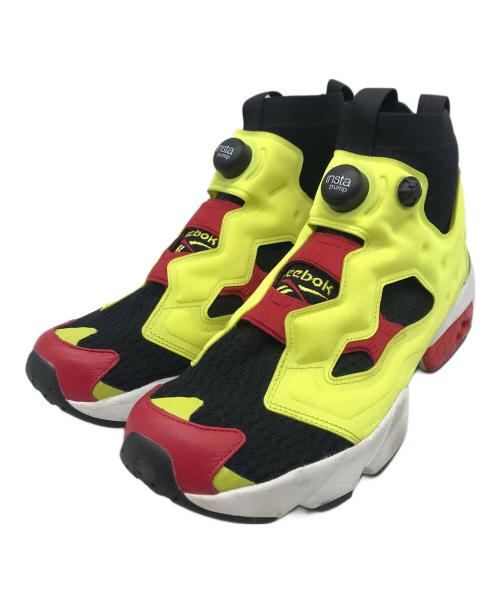 REEBOK（リーボック）REEBOK (リーボック) ハイカットスニーカー イエロー×ブラック サイズ:29の古着・服飾アイテム