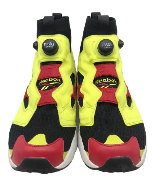 REEBOK（リーボック）REEBOK (リーボック) ハイカットスニーカー イエロー×ブラック サイズ:29の古着・服飾アイテム