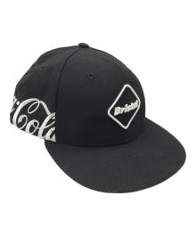 F.C.R.B.×New Era×Coca Cola（エフシーレアルブリストル×ニューエラ×コカコーラ）の古着「キャップ」｜ブラック