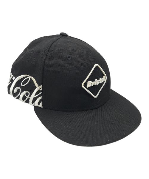 F.C.R.B.（エフシーレアルブリストル）F.C.R.B. (エフシーレアルブリストル) New Era (ニューエラ) Coca Cola (コカコーラ) キャップ ブラックの古着・服飾アイテム