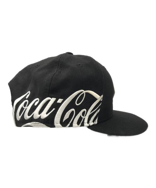 F.C.R.B.（エフシーレアルブリストル）F.C.R.B. (エフシーレアルブリストル) New Era (ニューエラ) Coca Cola (コカコーラ) キャップ ブラックの古着・服飾アイテム