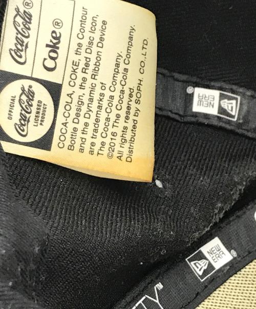 F.C.R.B.（エフシーレアルブリストル）F.C.R.B. (エフシーレアルブリストル) New Era (ニューエラ) Coca Cola (コカコーラ) キャップ ブラックの古着・服飾アイテム
