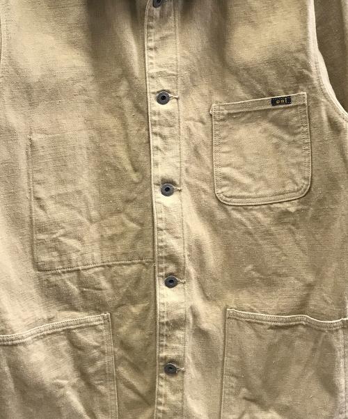 ONI DENIM（オニデニム）ONI DENIM (オニデニム) カバーオール ベージュ サイズ:44の古着・服飾アイテム