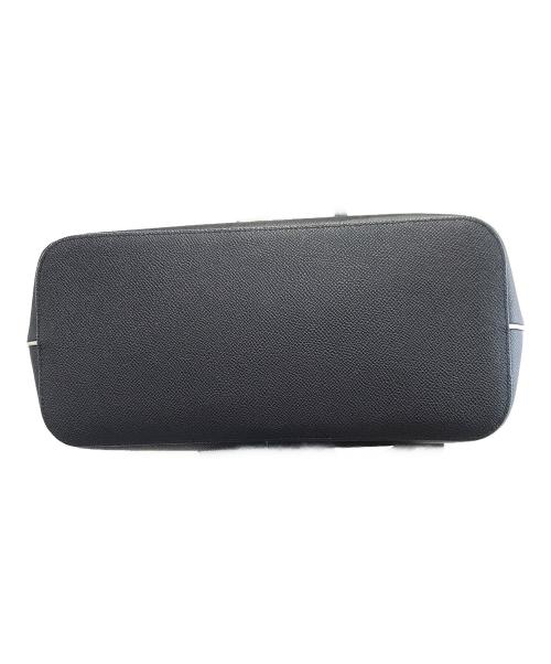 COACH（コーチ）COACH (コーチ) 2WAYバッグ ベージュ×ネイビーの古着・服飾アイテム