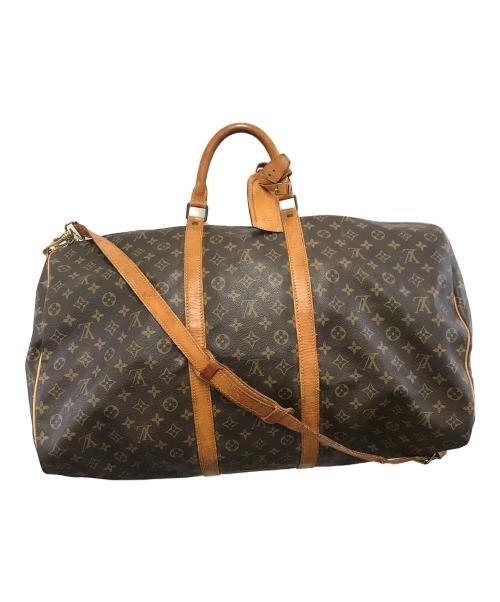 LOUIS VUITTON（ルイ ヴィトン）LOUIS VUITTON (ルイ ヴィトン) キーポル・バンドリエール 60 ブラウンの古着・服飾アイテム