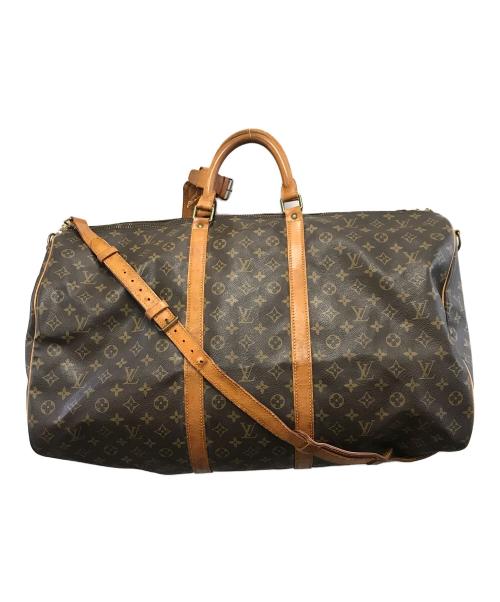 LOUIS VUITTON（ルイ ヴィトン）LOUIS VUITTON (ルイ ヴィトン) キーポル・バンドリエール 60 ブラウンの古着・服飾アイテム