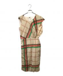 crinkle crinkle crinkle（クリンクル クリンクル クリンクル）の古着「サロペット」｜ベージュ