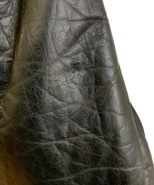 L.G.B（ルグランブルー）L.G.B (ルグランブルー) レザーブルゾン ブラック サイズ:2の古着・服飾アイテム