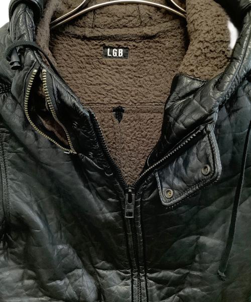 L.G.B（ルグランブルー）L.G.B (ルグランブルー) レザーブルゾン ブラック サイズ:2の古着・服飾アイテム