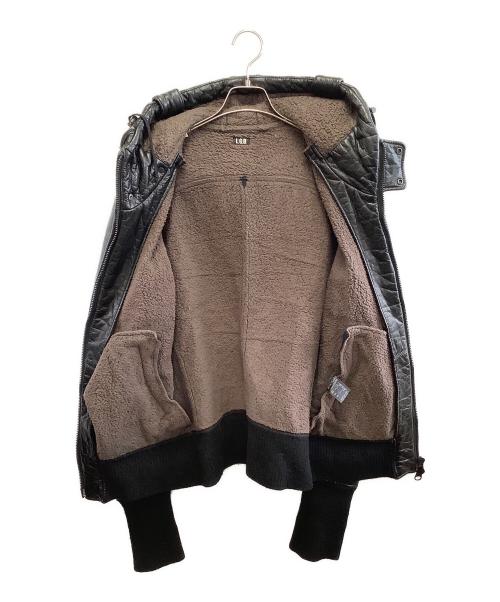 L.G.B（ルグランブルー）L.G.B (ルグランブルー) レザーブルゾン ブラック サイズ:2の古着・服飾アイテム