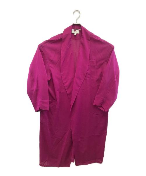 HYKE（ハイク）HYKE (ハイク) コート パープル サイズ:1 SMALLの古着・服飾アイテム