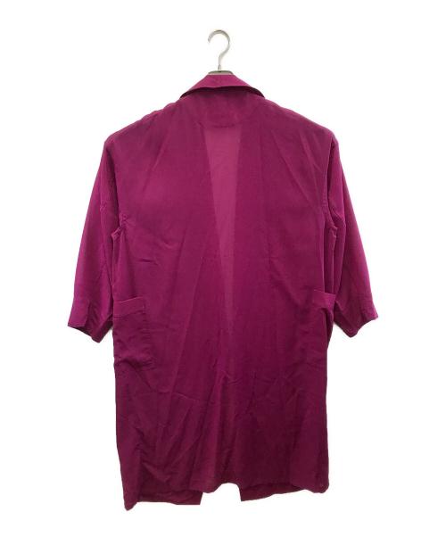 HYKE（ハイク）HYKE (ハイク) コート パープル サイズ:1 SMALLの古着・服飾アイテム