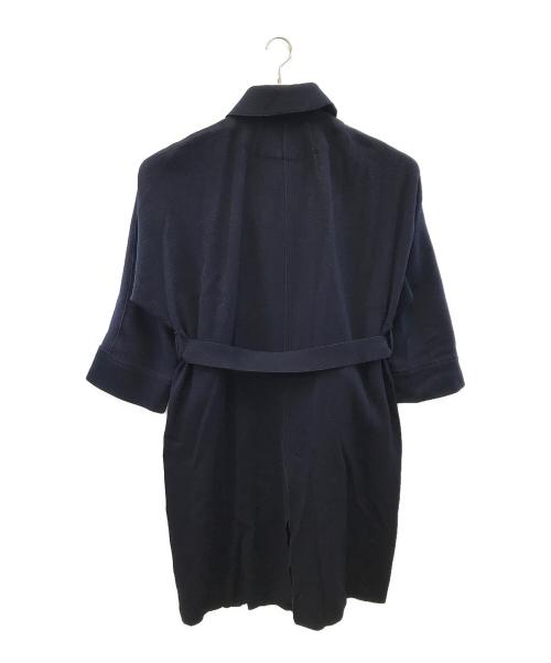 VERMEIL par iena（ヴェルメイユ パー イエナ）VERMEIL par iena (ヴェルメイユ パー イエナ) ステンカラーコート ネイビー サイズ:Fの古着・服飾アイテム