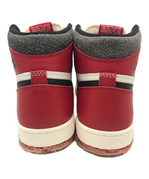 NIKE（ナイキ）NIKE (ナイキ) ハイカットスニーカー ホワイト×レッド サイズ:USA 8の古着・服飾アイテム