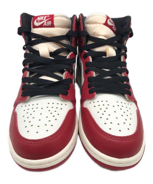 NIKE（ナイキ）NIKE (ナイキ) ハイカットスニーカー ホワイト×レッド サイズ:USA 8の古着・服飾アイテム