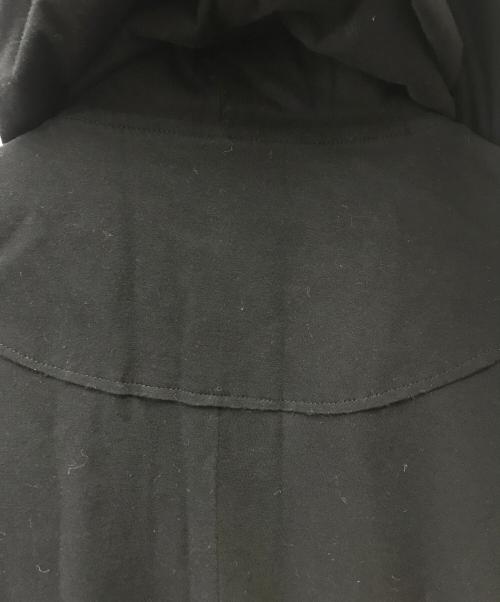 GROUND Y（グラウンドワイ）GROUND Y (グラウンドワイ) ロングフーディカーディガン ブラック サイズ:3の古着・服飾アイテム