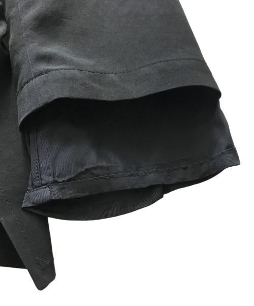 GROUND Y（グラウンドワイ）GROUND Y (グラウンドワイ) クレープデシンダブルジャケット ブラック サイズ:3の古着・服飾アイテム