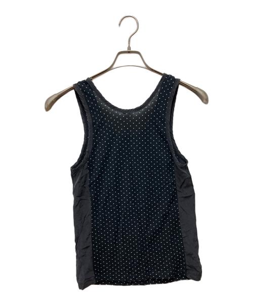 CELINE（セリーヌ）CELINE (セリーヌ) ノースリーブカットソー ブラック サイズ:XSの古着・服飾アイテム
